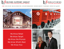 Tablet Screenshot of buyerssupport.com